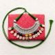 Handcrafted Boho Festive Statement Necklace for Women